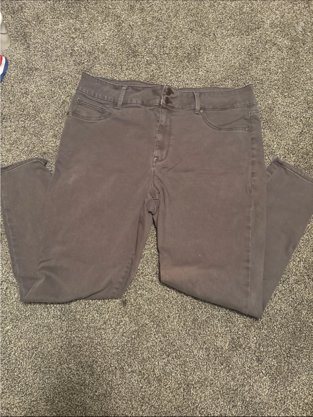 Maurices Women's Charcoal Stretch Jeggings